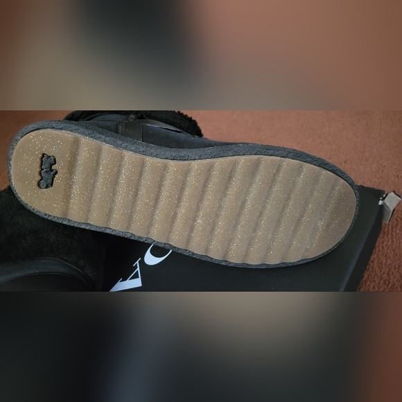 COACH Shearling Moto Boots - Picture 13 of 16